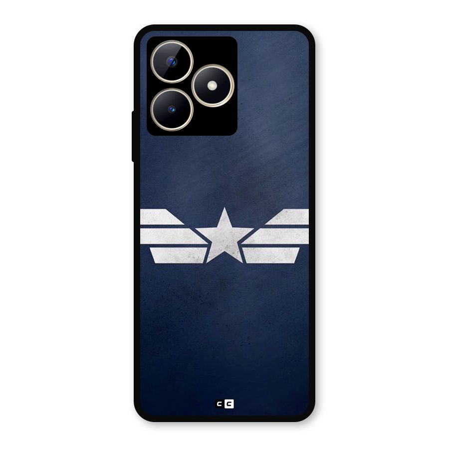 American Shield Metal Back Case for Realme C53