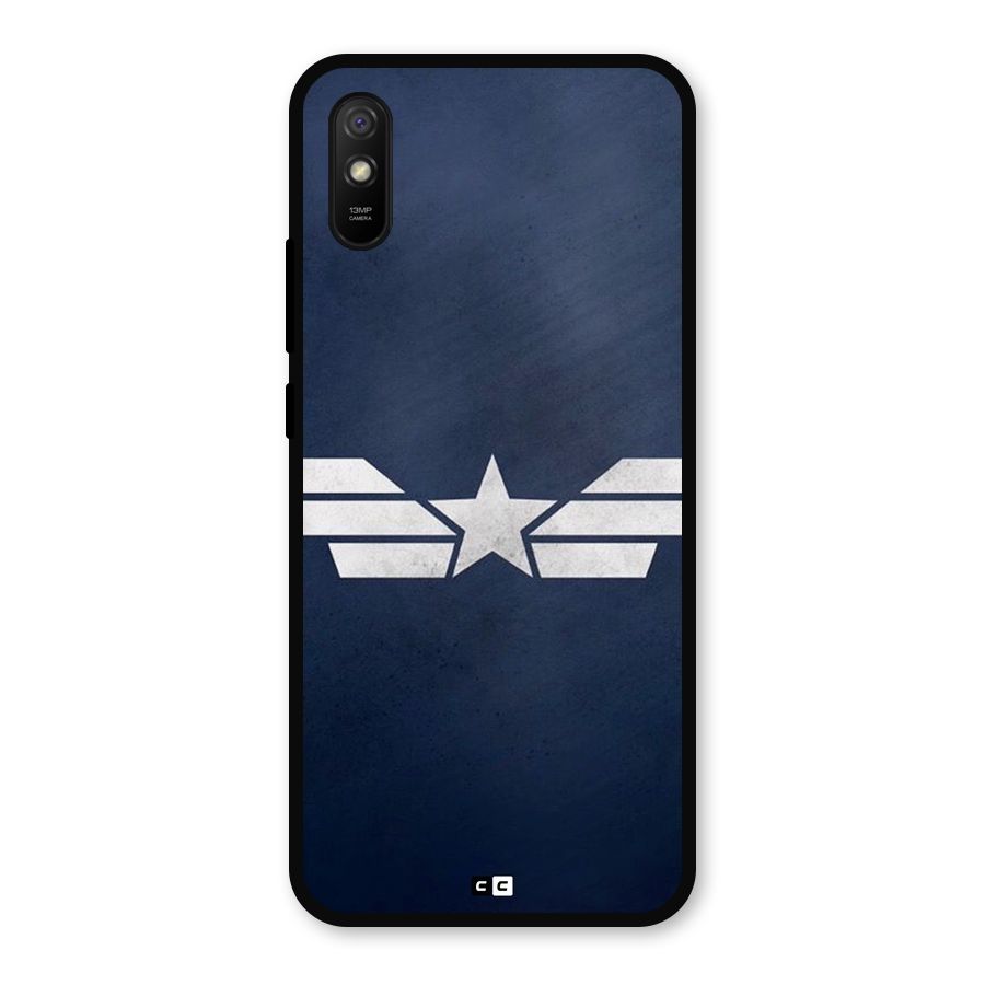 American Shield Metal Back Case for Redmi 9a