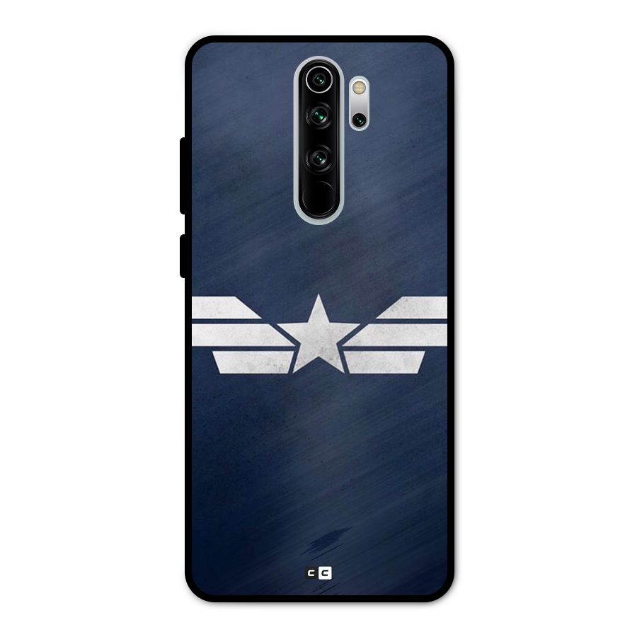American Shield Metal Back Case for Redmi Note 8 Pro