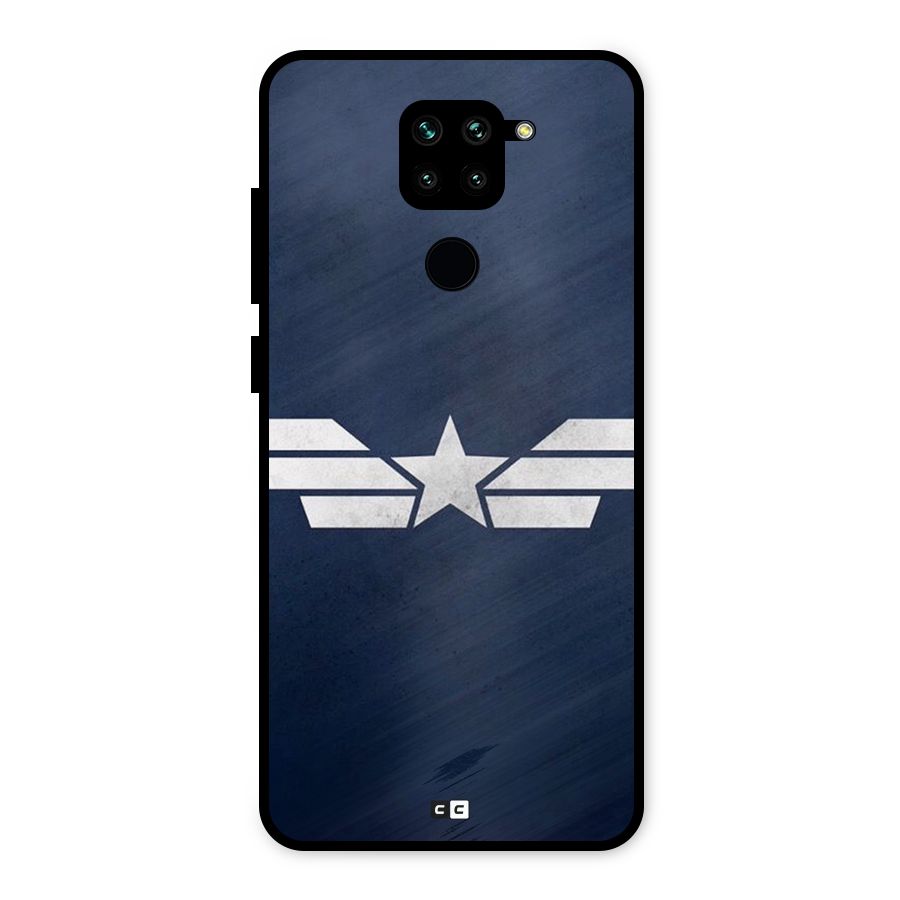 American Shield Metal Back Case for Redmi Note 9