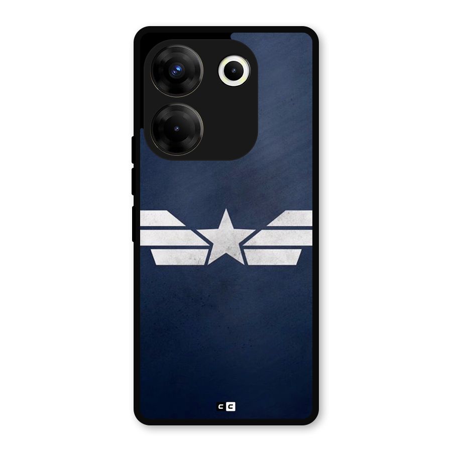 American Shield Metal Back Case for Tecno Camon 20 Pro