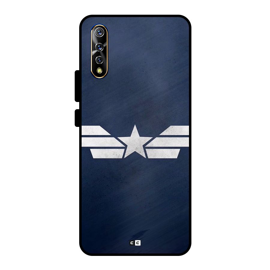 American Shield Metal Back Case for Vivo S1