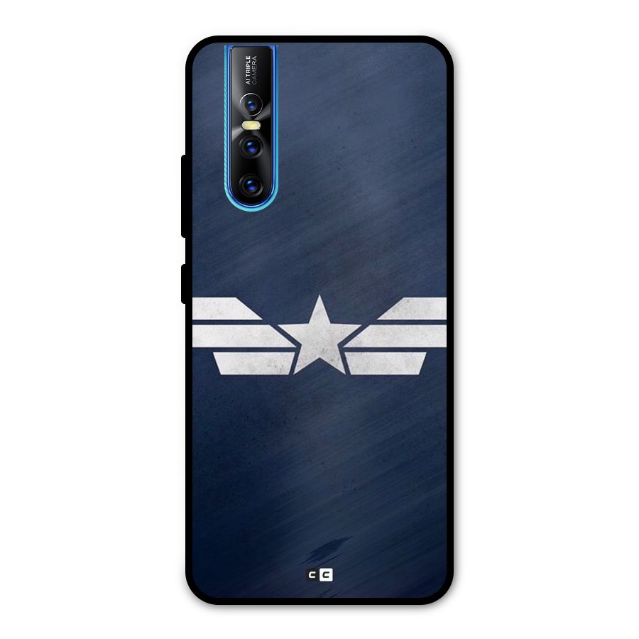 American Shield Metal Back Case for Vivo V15 Pro