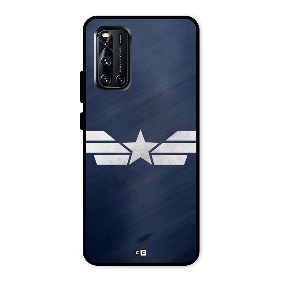 American Shield Metal Back Case for Vivo V19