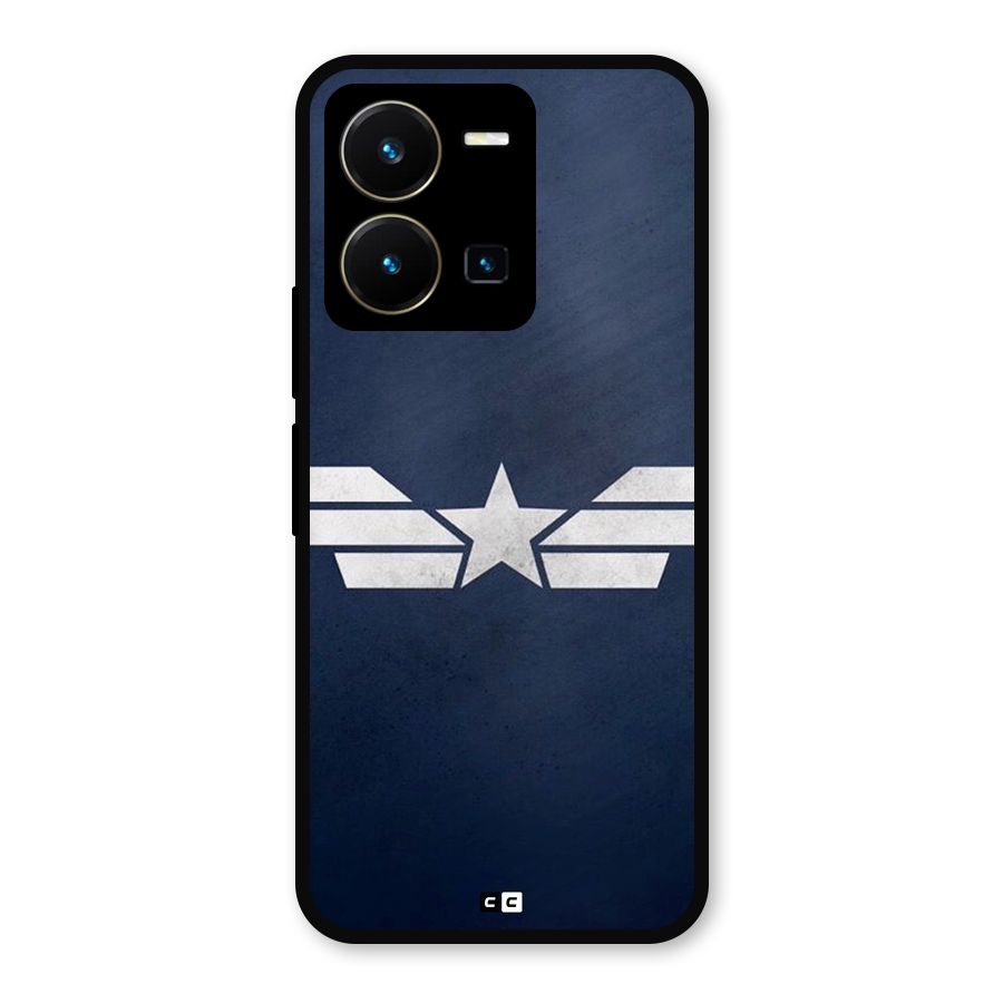 American Shield Metal Back Case for Vivo Y35