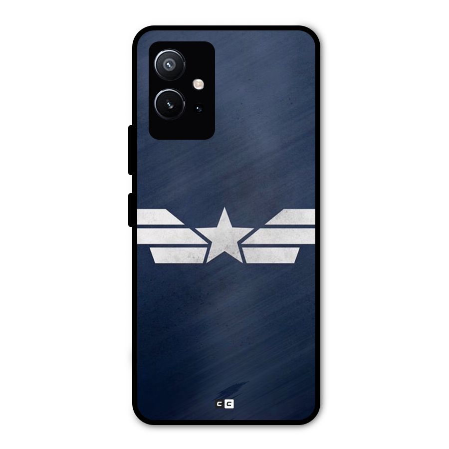 American Shield Metal Back Case for Vivo Y75 5G