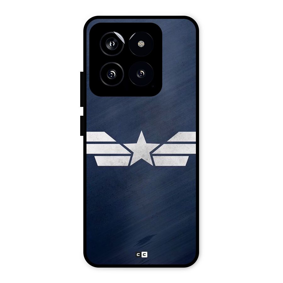 American Shield Metal Back Case for Xiaomi 14
