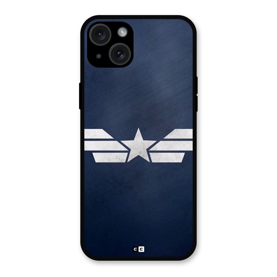 American Shield Metal Back Case for iPhone 15 Plus