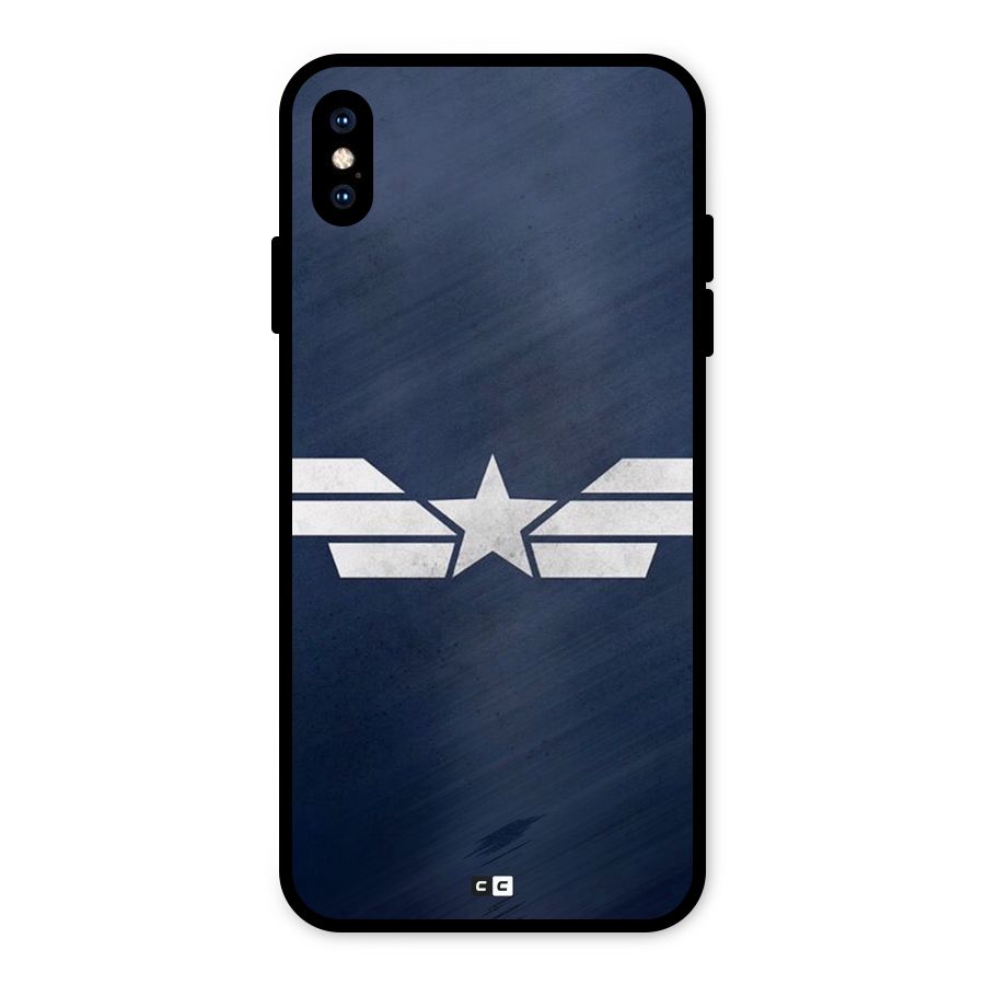 American Shield Metal Back Case for iPhone XS Max