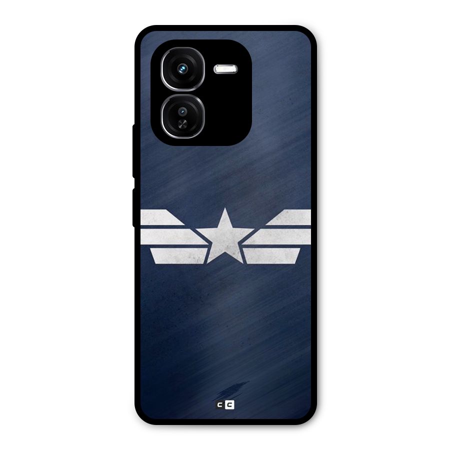 American Shield Metal Back Case for iQOO Z9x