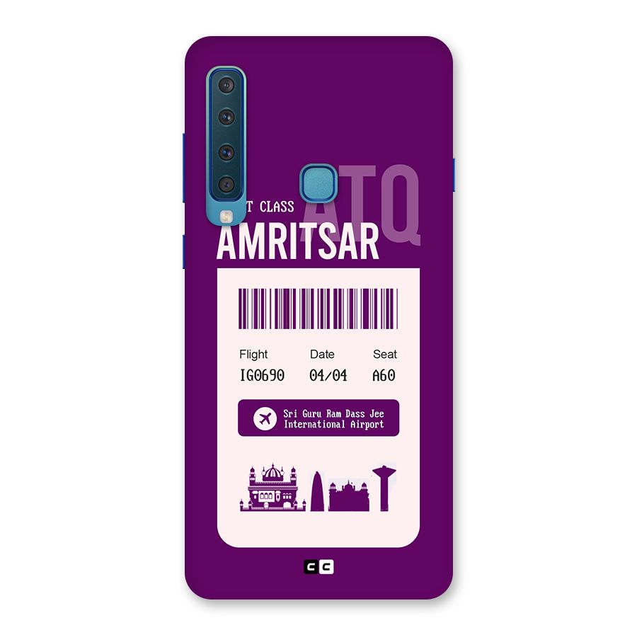 Amritsar Boarding Pass Back Case for Galaxy A9 (2018)