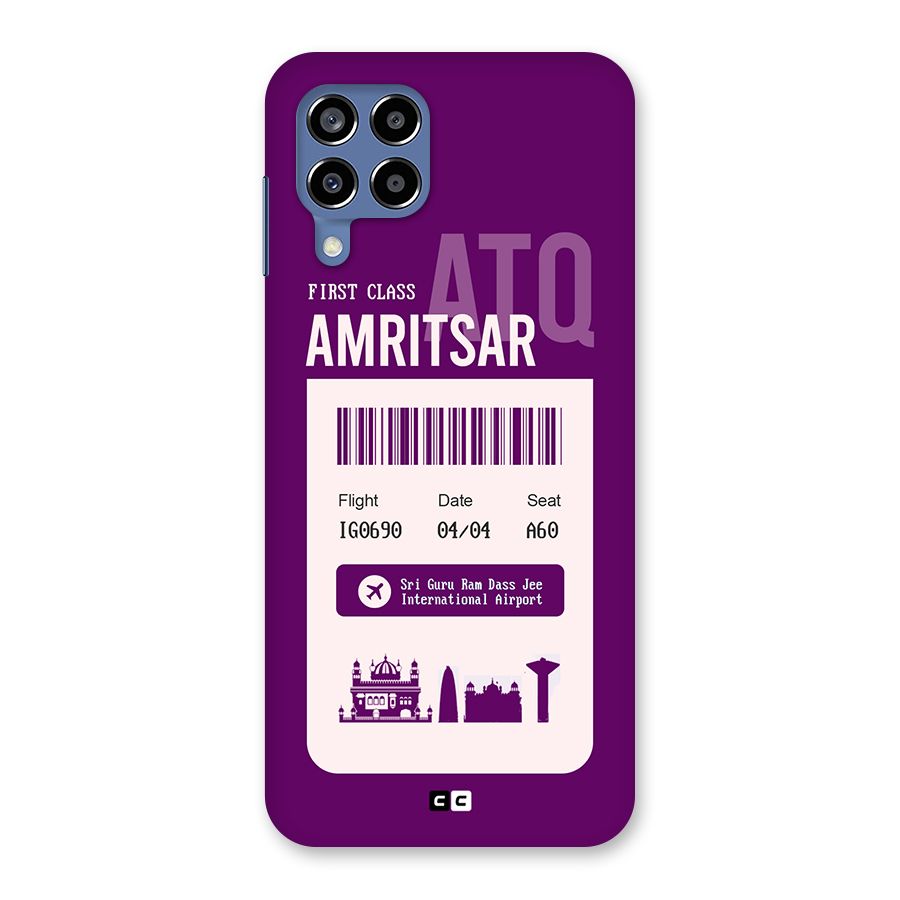 Amritsar Boarding Pass Back Case for Galaxy M53 5G