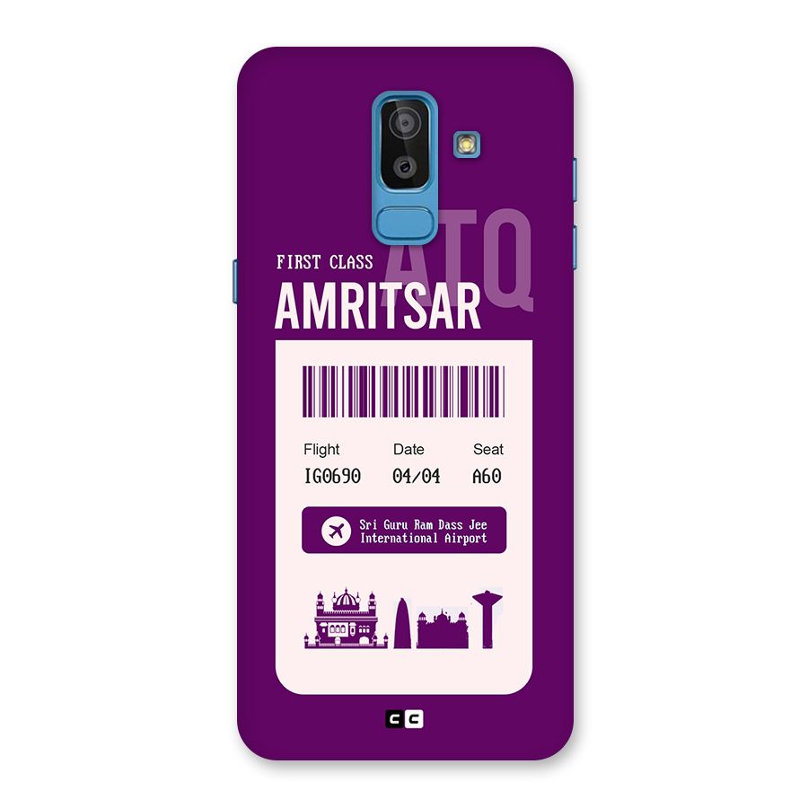 Amritsar Boarding Pass Back Case for Galaxy On8 (2018)