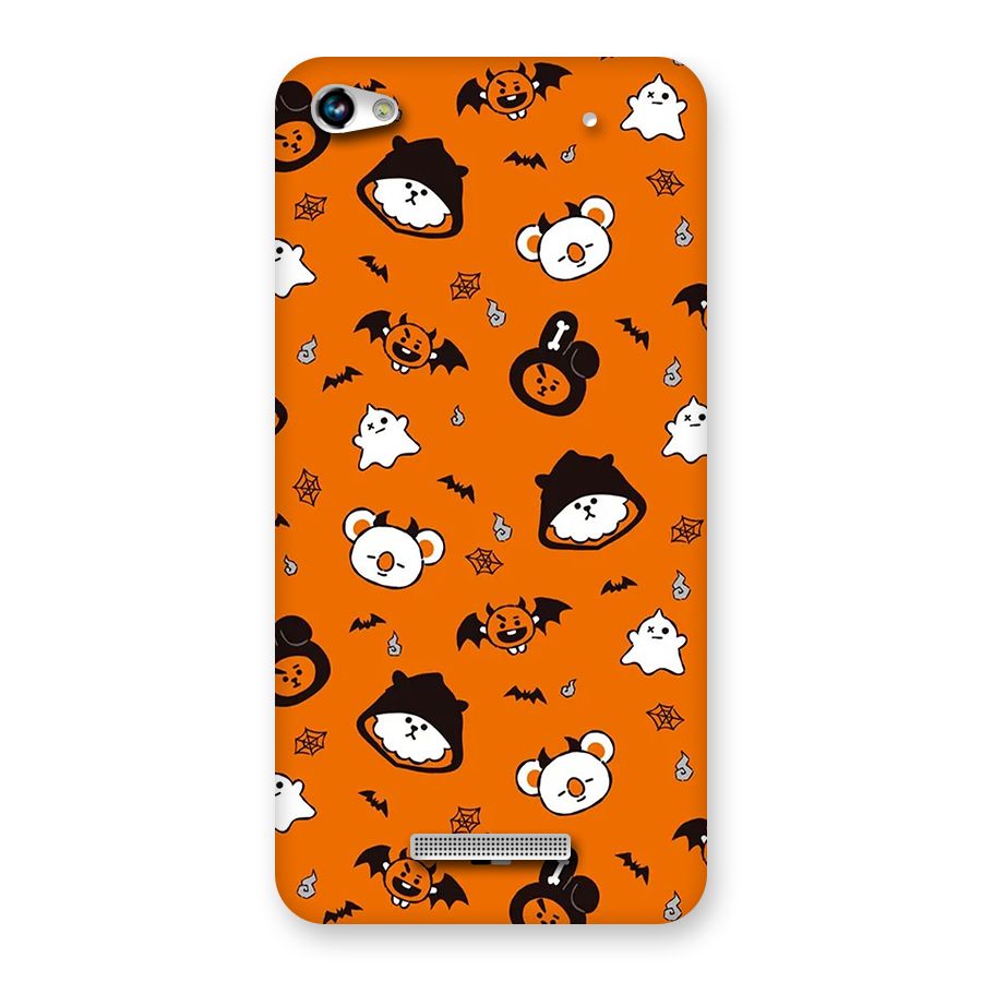 Amuse Halloween Back Case for Canvas Hue 2 A316