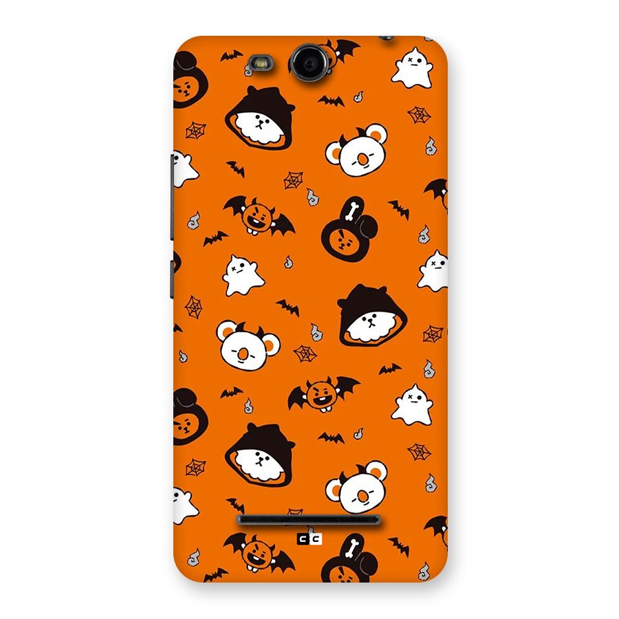 Amuse Halloween Back Case for Canvas Juice 3 Q392