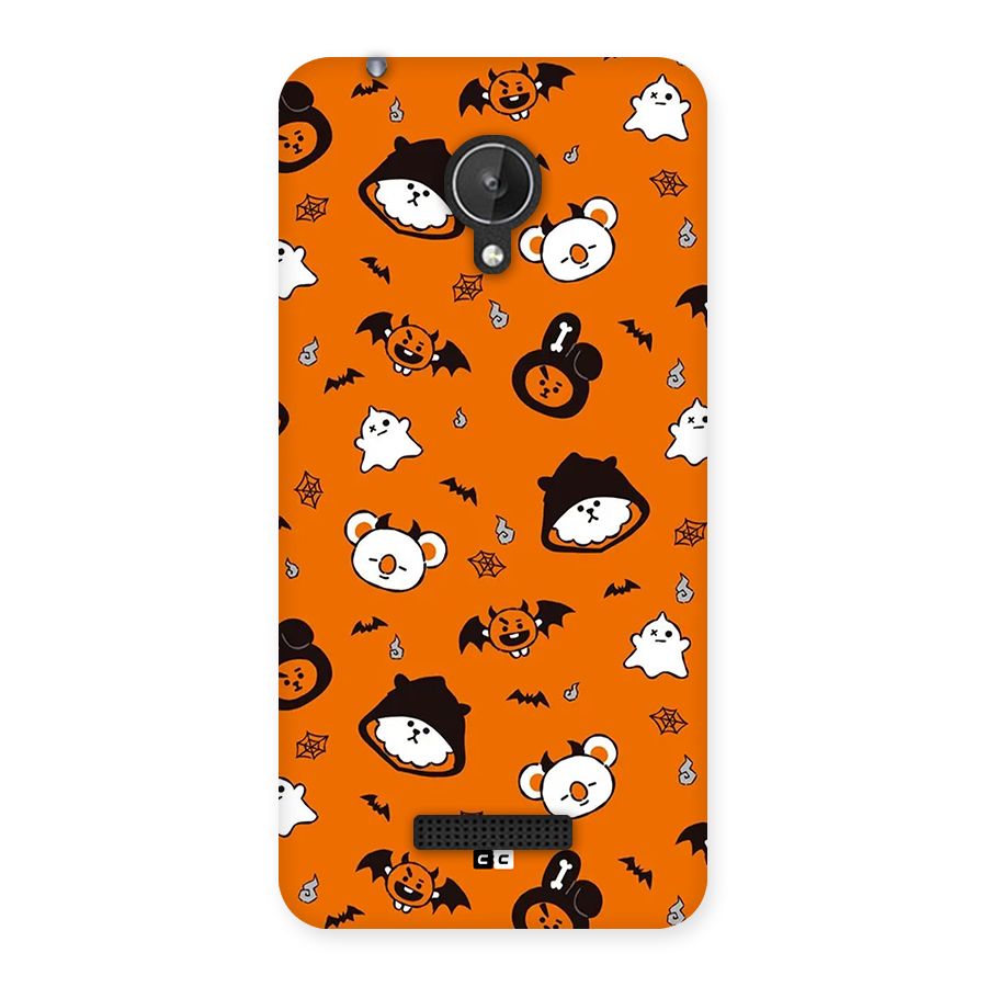 Amuse Halloween Back Case for Canvas Spark Q380