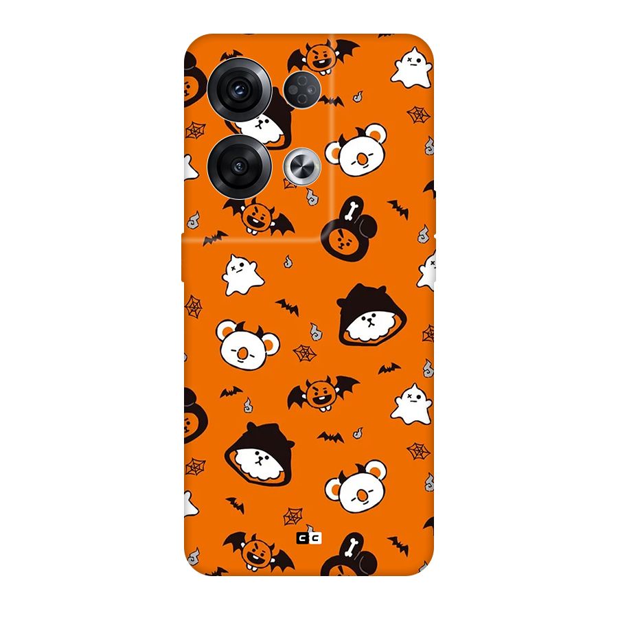 Amuse Halloween Back Case for Oppo Reno8 Pro 5G