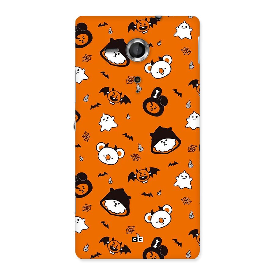 Amuse Halloween Back Case for Xperia Sp