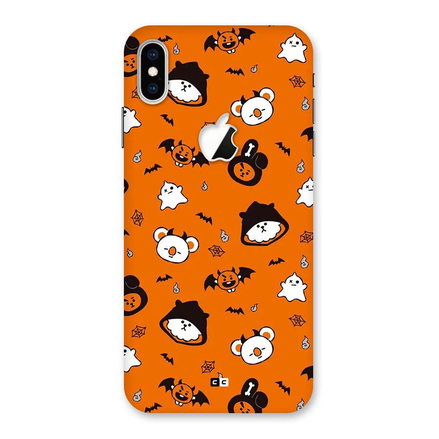 Amuse Halloween Back Case for iPhone XS Max Apple Cut