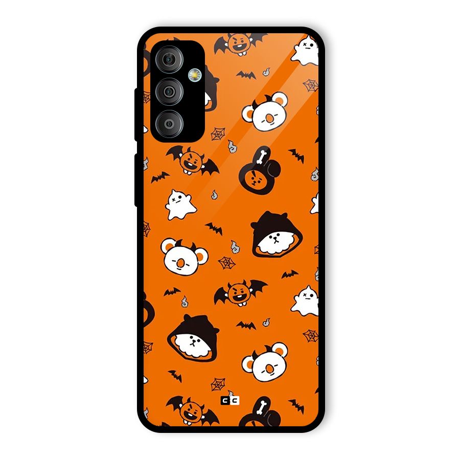 Amuse Halloween Glass Back Case for Galaxy F23