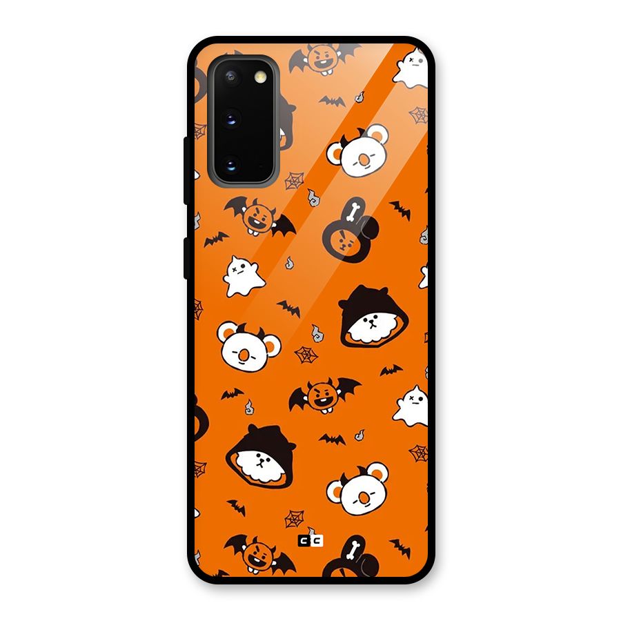 Amuse Halloween Glass Back Case for Galaxy S20