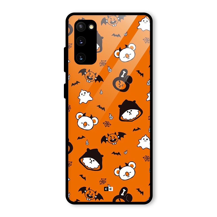 Amuse Halloween Glass Back Case for Galaxy S20 FE
