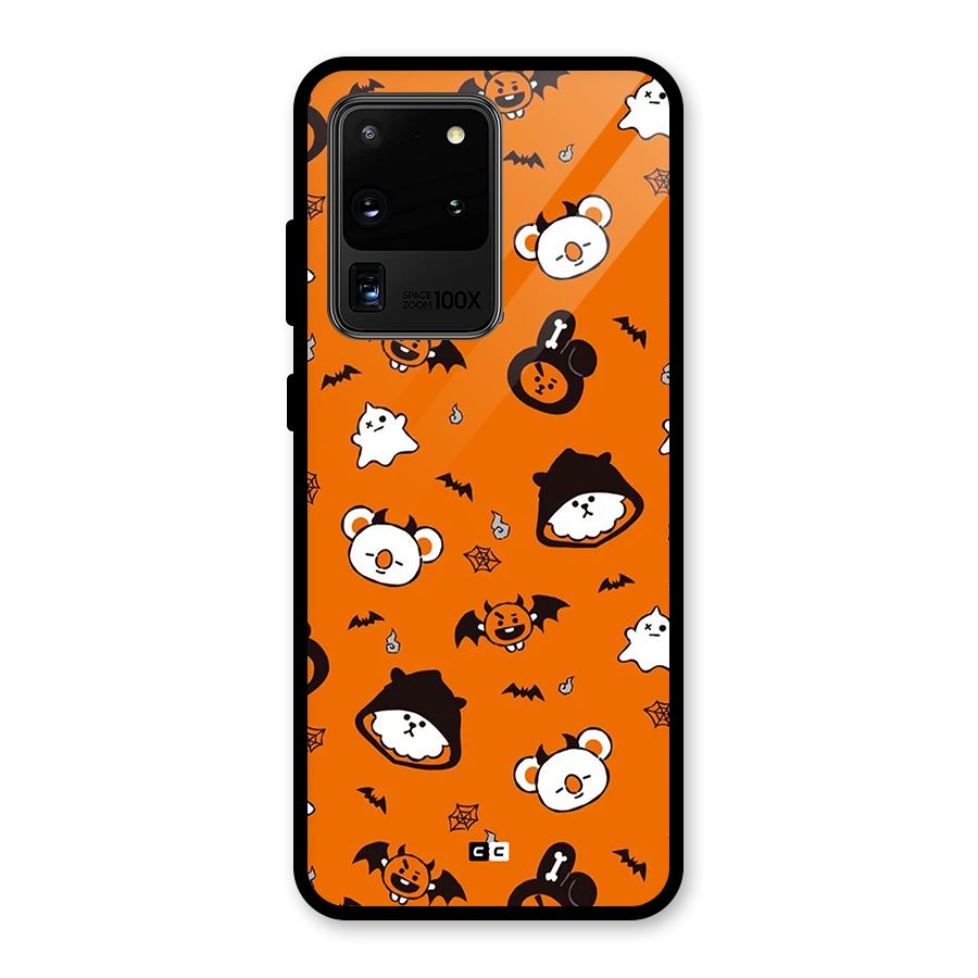 Amuse Halloween Glass Back Case for Galaxy S20 Ultra