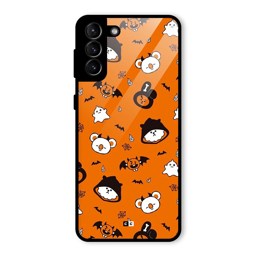 Amuse Halloween Glass Back Case for Galaxy S21 Plus