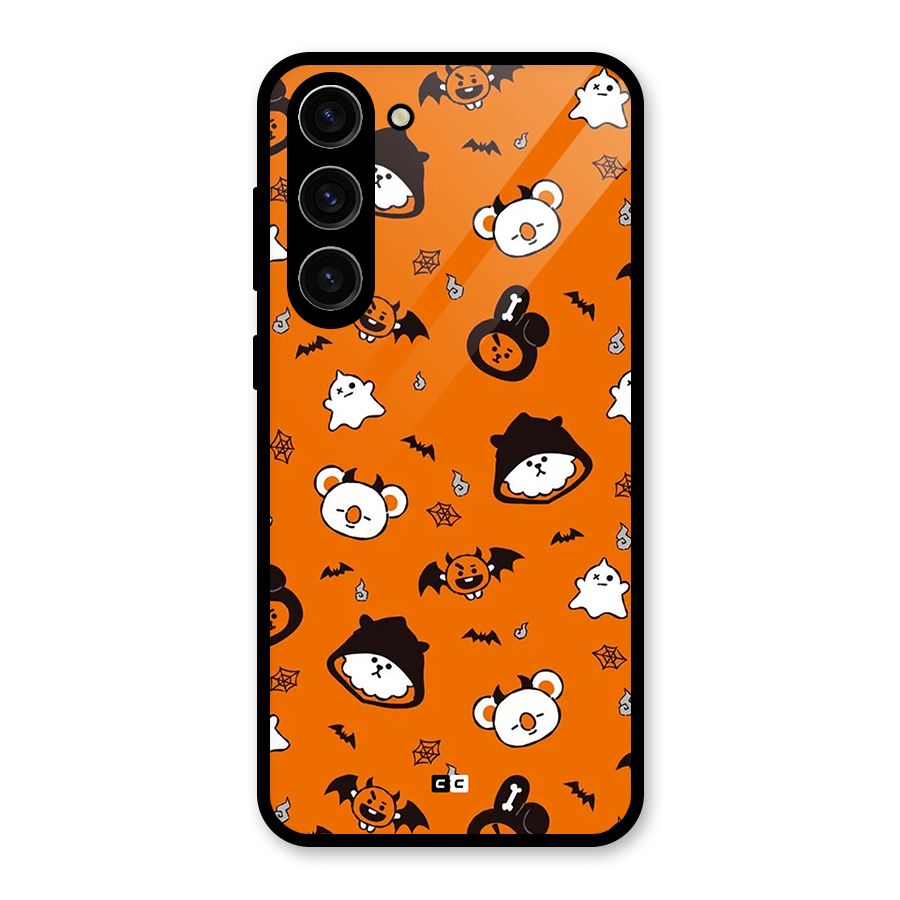Amuse Halloween Glass Back Case for Galaxy S23 Plus