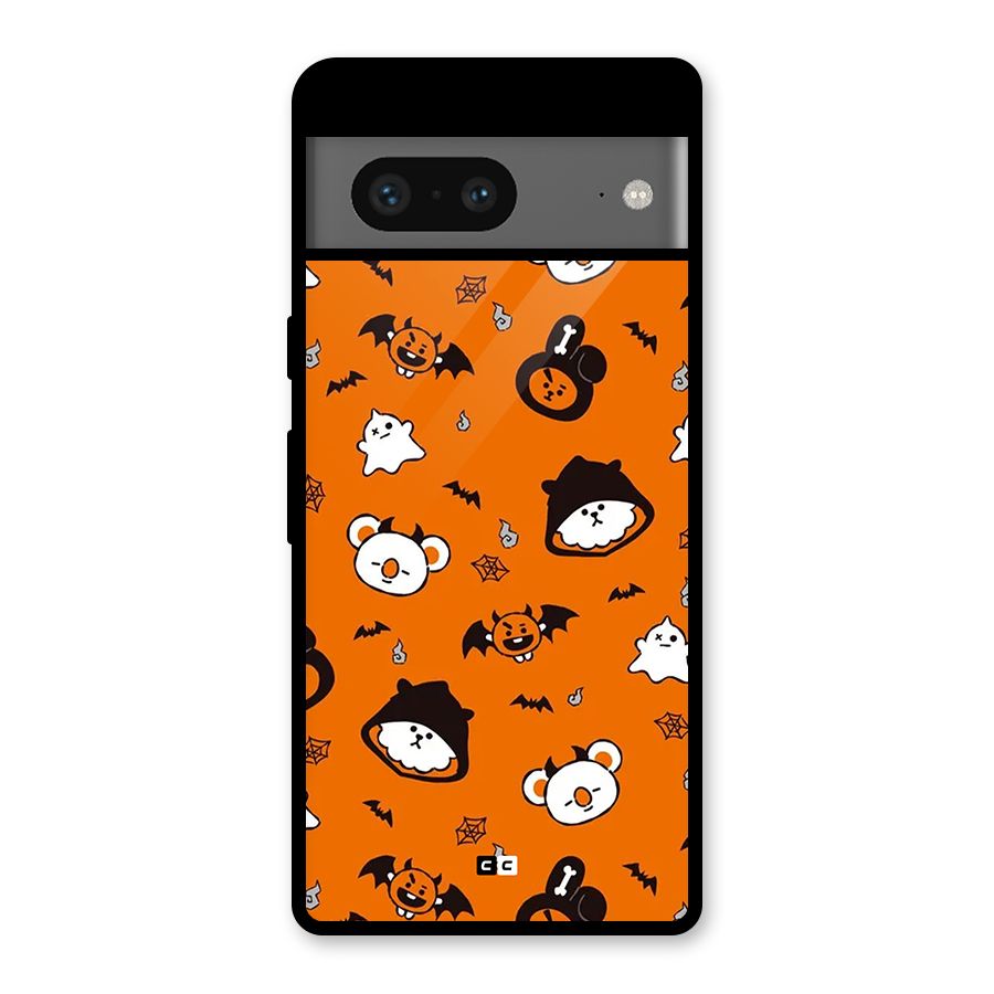 Amuse Halloween Glass Back Case for Google Pixel 7