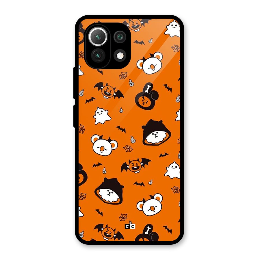 Amuse Halloween Glass Back Case for Mi 11 Lite