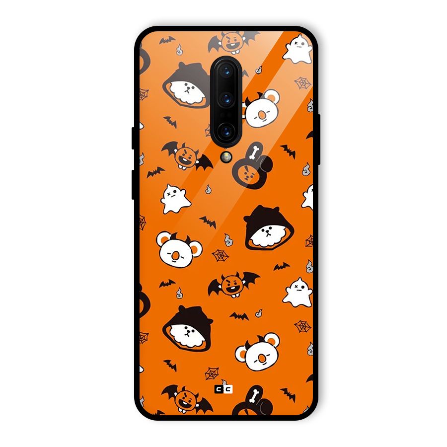 Amuse Halloween Glass Back Case for OnePlus 7 Pro