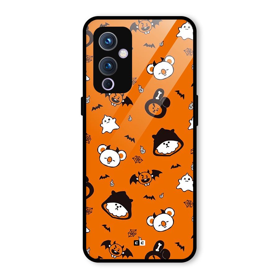 Amuse Halloween Glass Back Case for OnePlus 9