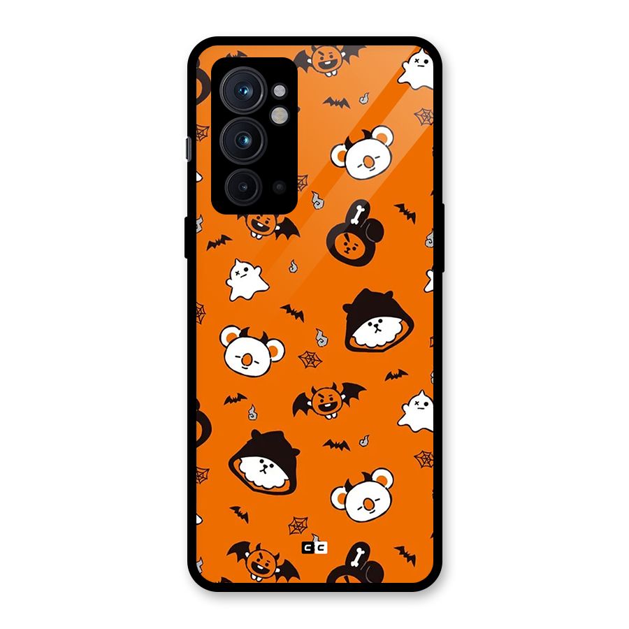 Amuse Halloween Glass Back Case for OnePlus 9RT 5G