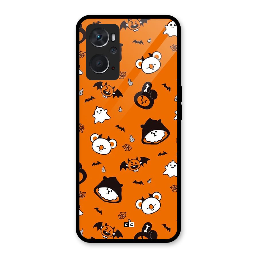 Amuse Halloween Glass Back Case for Oppo K10 4G