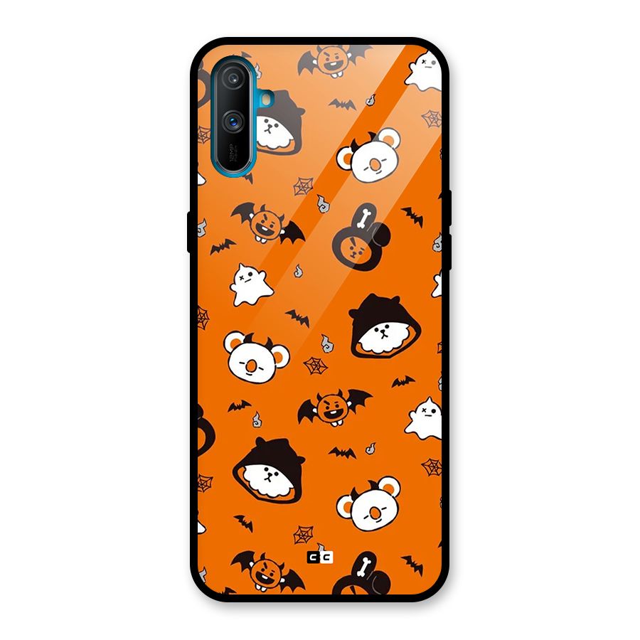 Amuse Halloween Glass Back Case for Realme C3