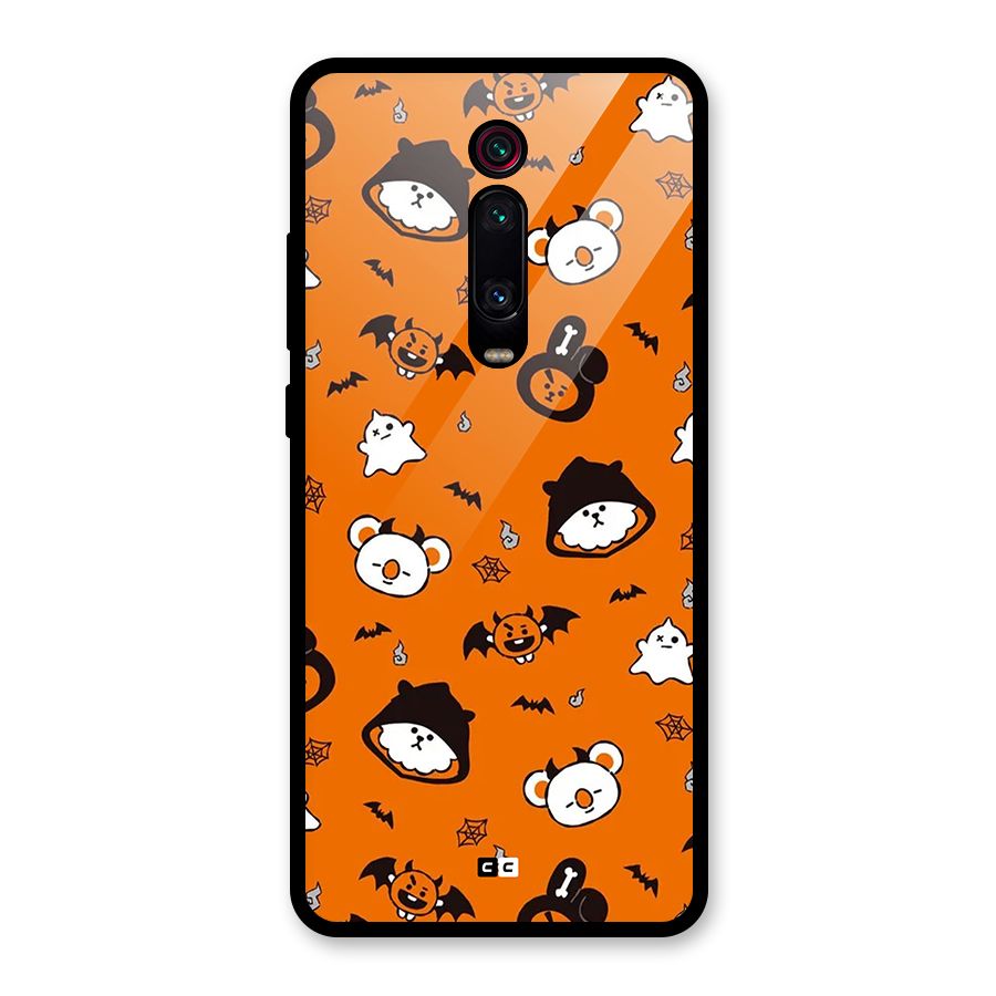 Amuse Halloween Glass Back Case for Redmi K20