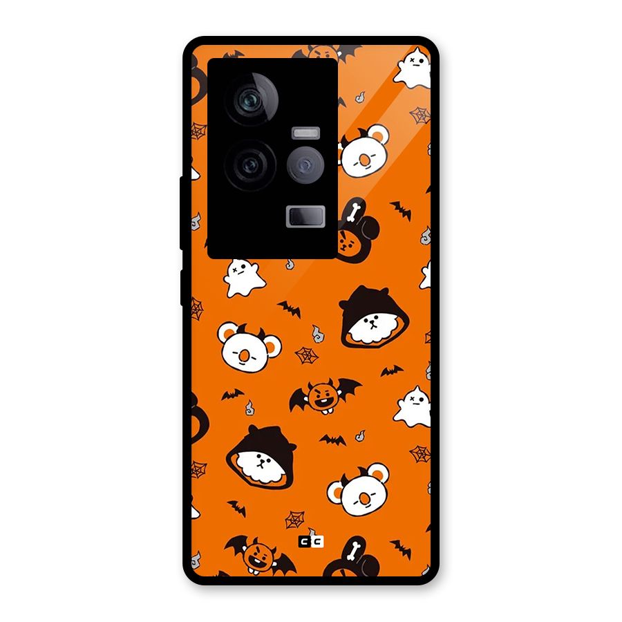 Amuse Halloween Glass Back Case for Vivo iQOO 11 5G