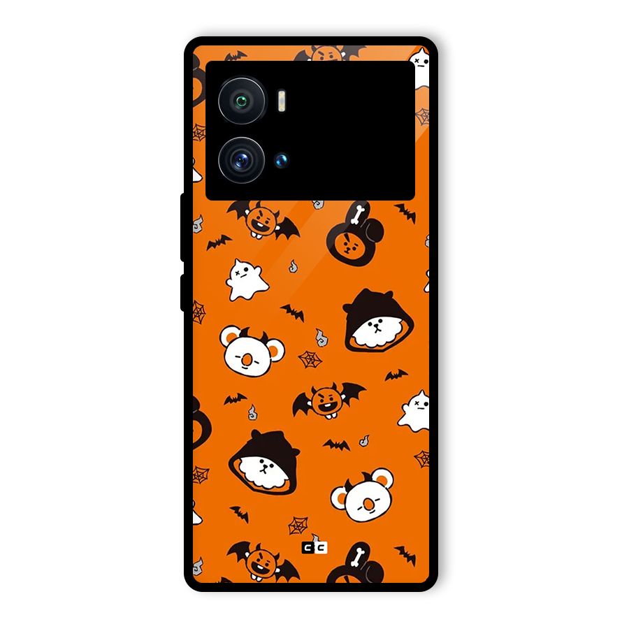 Amuse Halloween Glass Back Case for Vivo iQOO 9 Pro