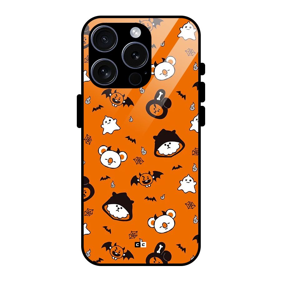 Amuse Halloween Glass Back Case for iPhone 15 Pro