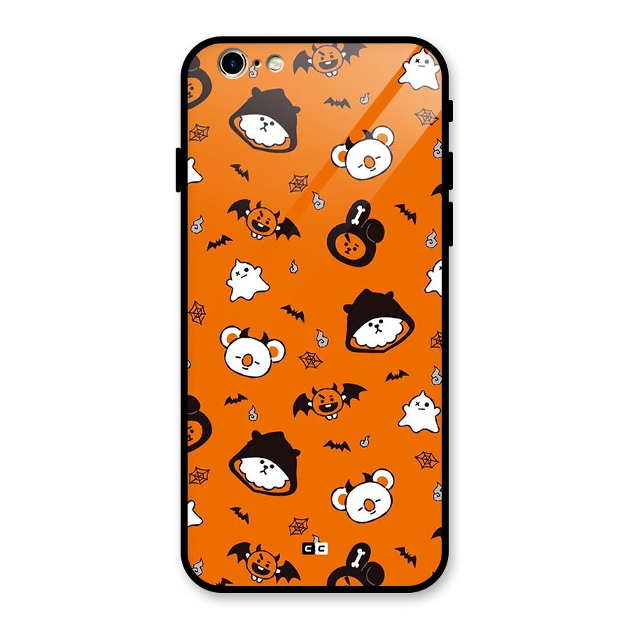 Amuse Halloween Glass Back Case for iPhone 6 6S