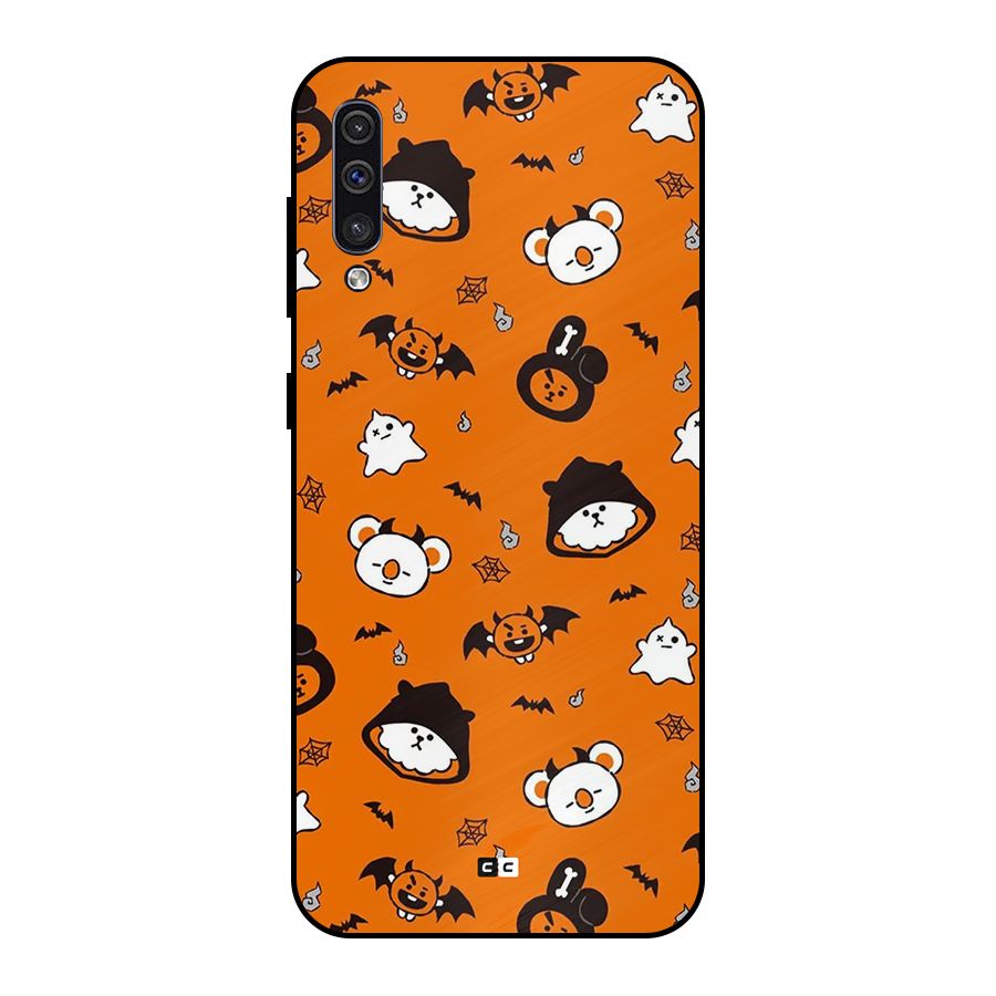 Amuse Halloween Metal Back Case for Galaxy A30s