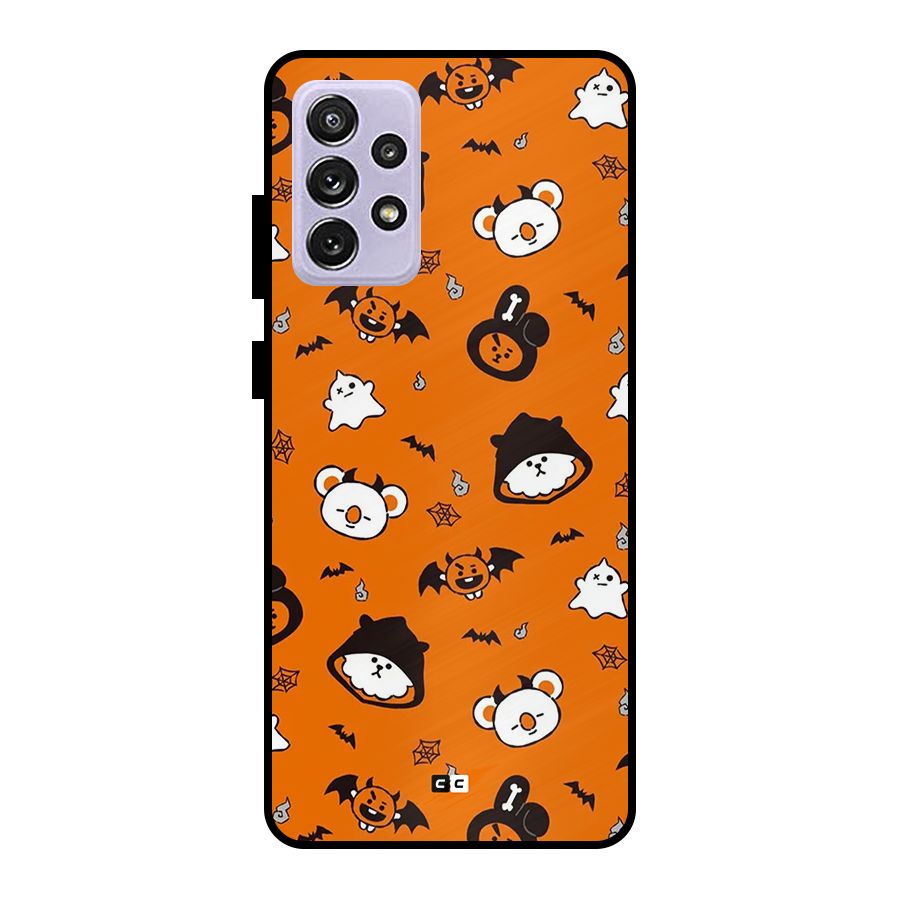 Amuse Halloween Metal Back Case for Galaxy A72