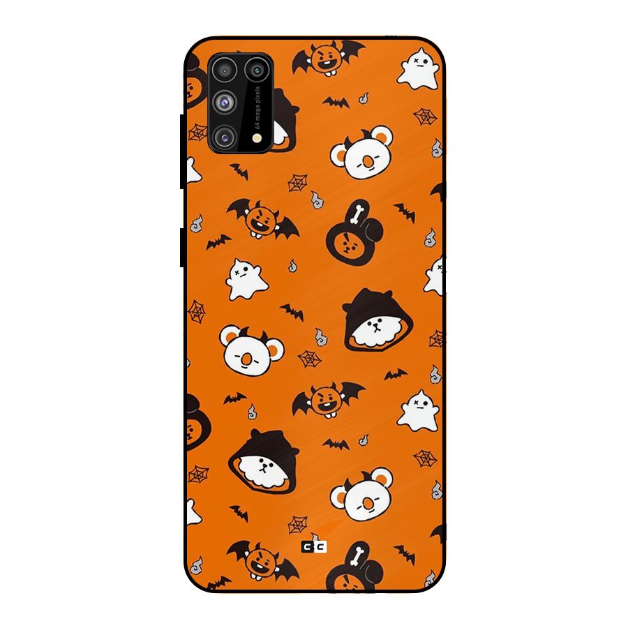 Amuse Halloween Metal Back Case for Galaxy F41