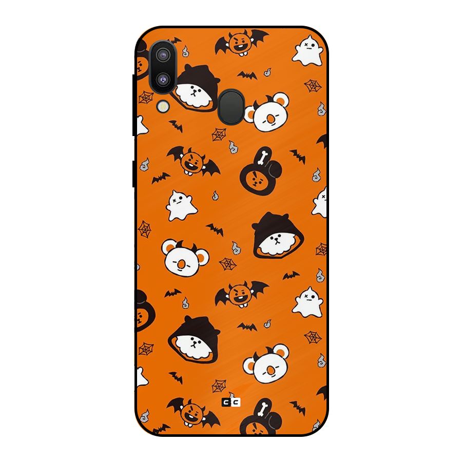Amuse Halloween Metal Back Case for Galaxy M20