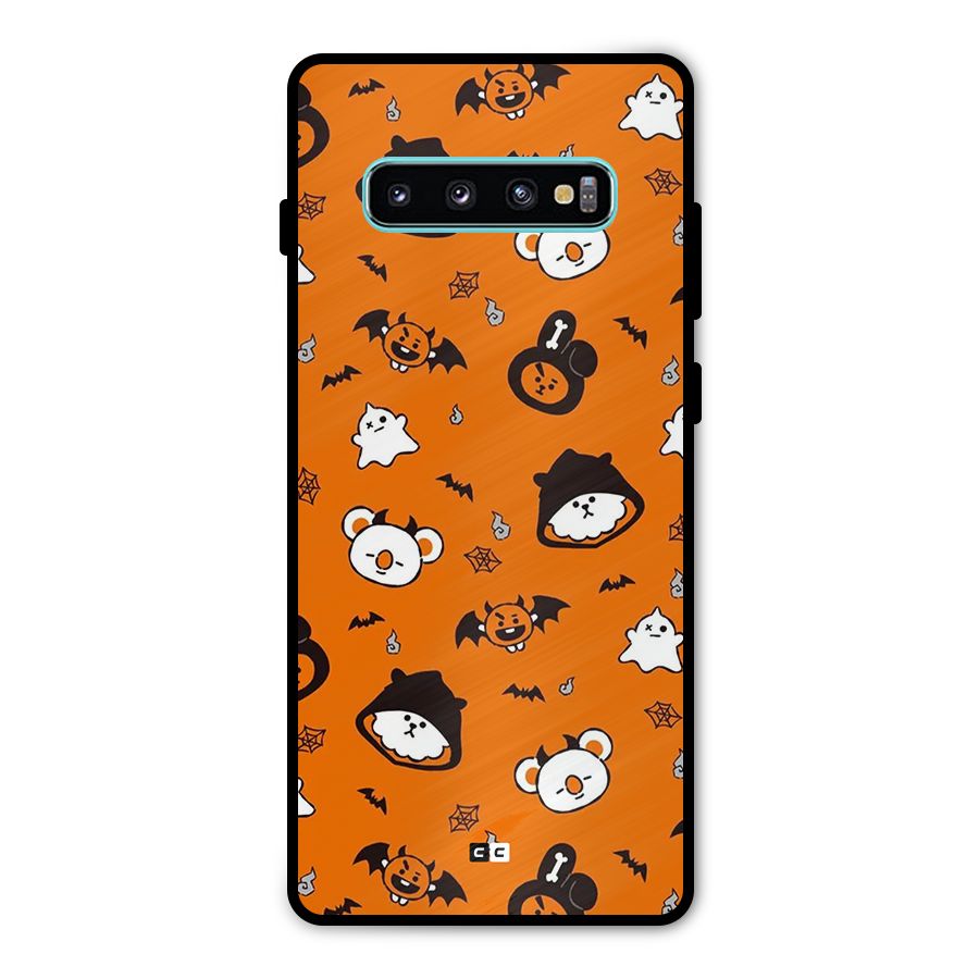 Amuse Halloween Metal Back Case for Galaxy S10 Plus