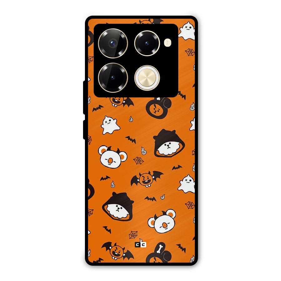 Amuse Halloween Metal Back Case for Infinix Note 40 Pro Plus