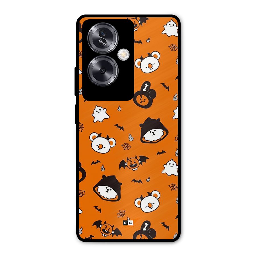 Amuse Halloween Metal Back Case for Oppo A79 5G