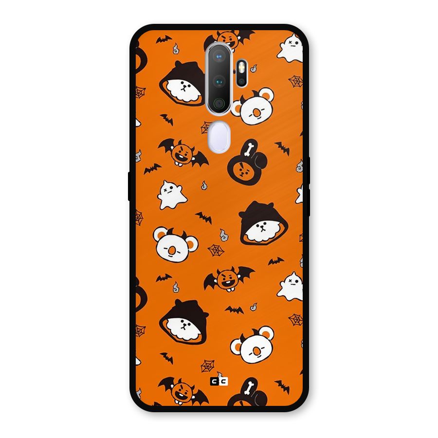 Amuse Halloween Metal Back Case for Oppo A9 (2020)