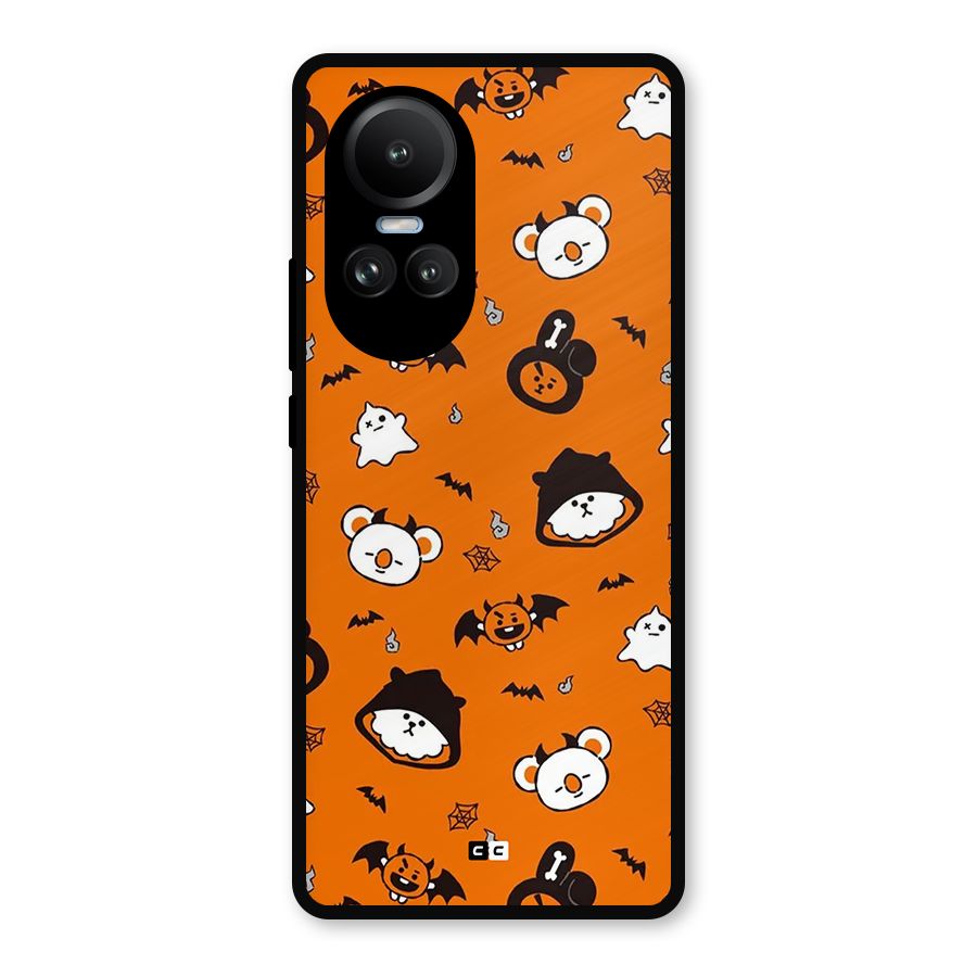 Amuse Halloween Metal Back Case for Oppo Reno10